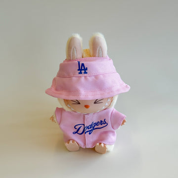 Set Baseball Pink Labubu - Yankees Spreagtha