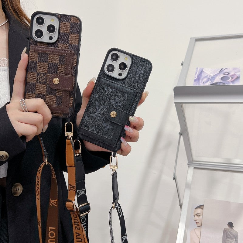 Lou Card Bag Crossboday iPhone Case