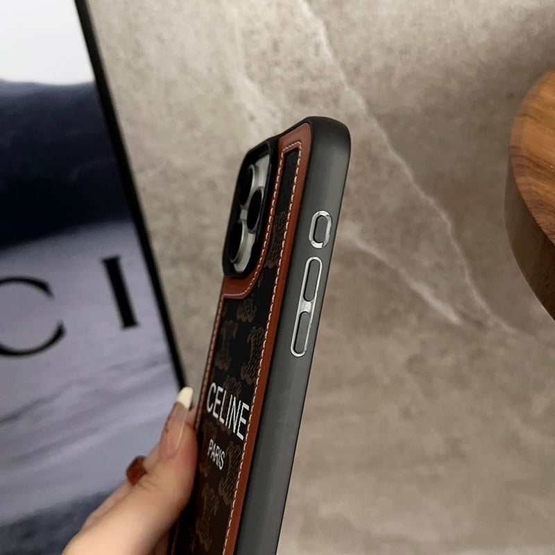 CE 핸드 홀더 가죽 16 아이폰 케이스