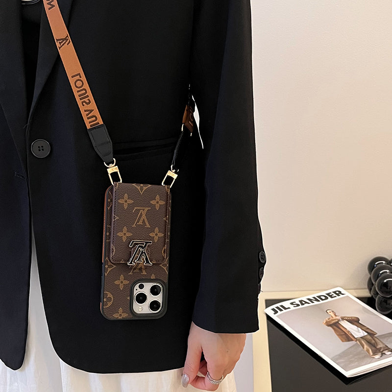 루 카드 백 체인 아이폰 케이스