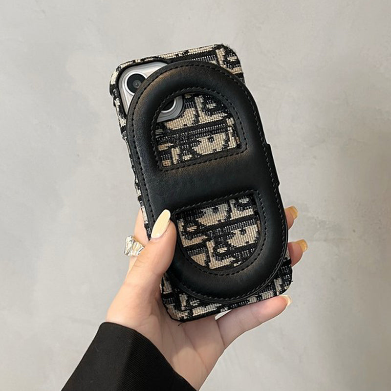 CDブラケット カードバッグ iPhoneケース