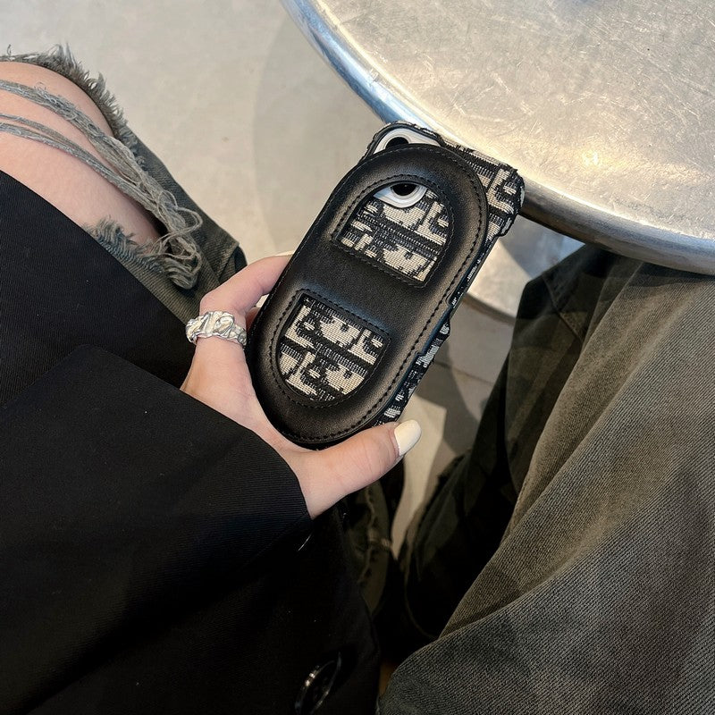 CDブラケット カードバッグ iPhoneケース