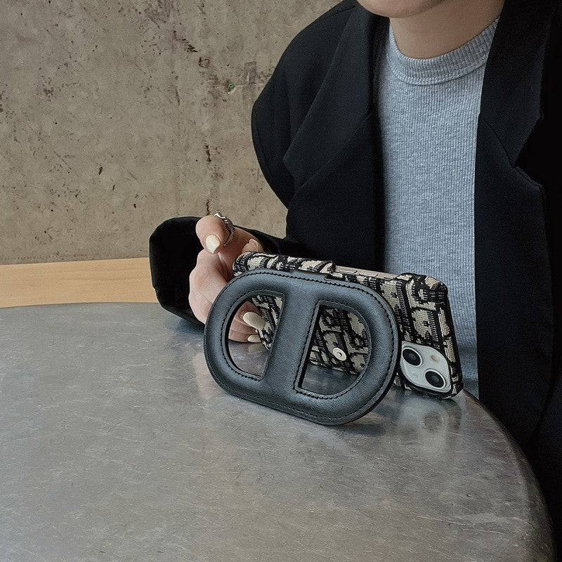 CDブラケット カードバッグ iPhoneケース