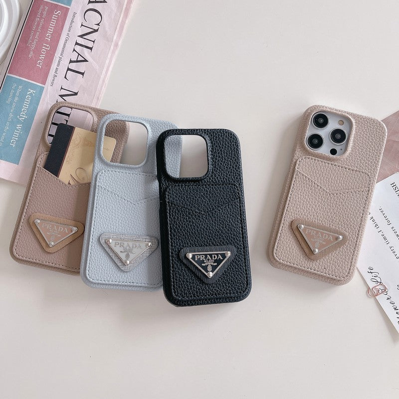 Pra Card Bag Color iPhone Case