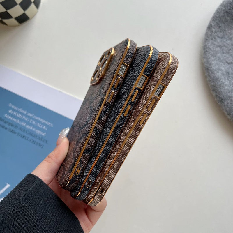 Custodia per iPhone in pelle Coa