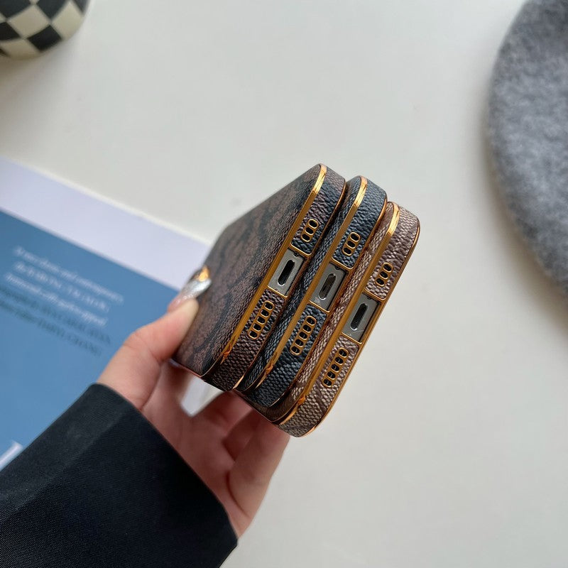 Custodia per iPhone in pelle Coa