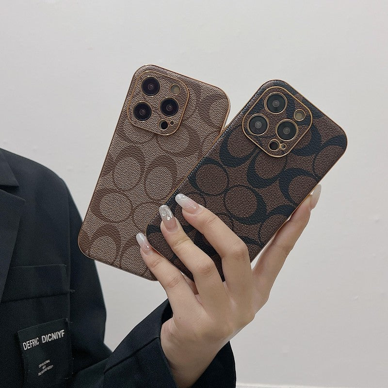 Custodia per iPhone in pelle Coa