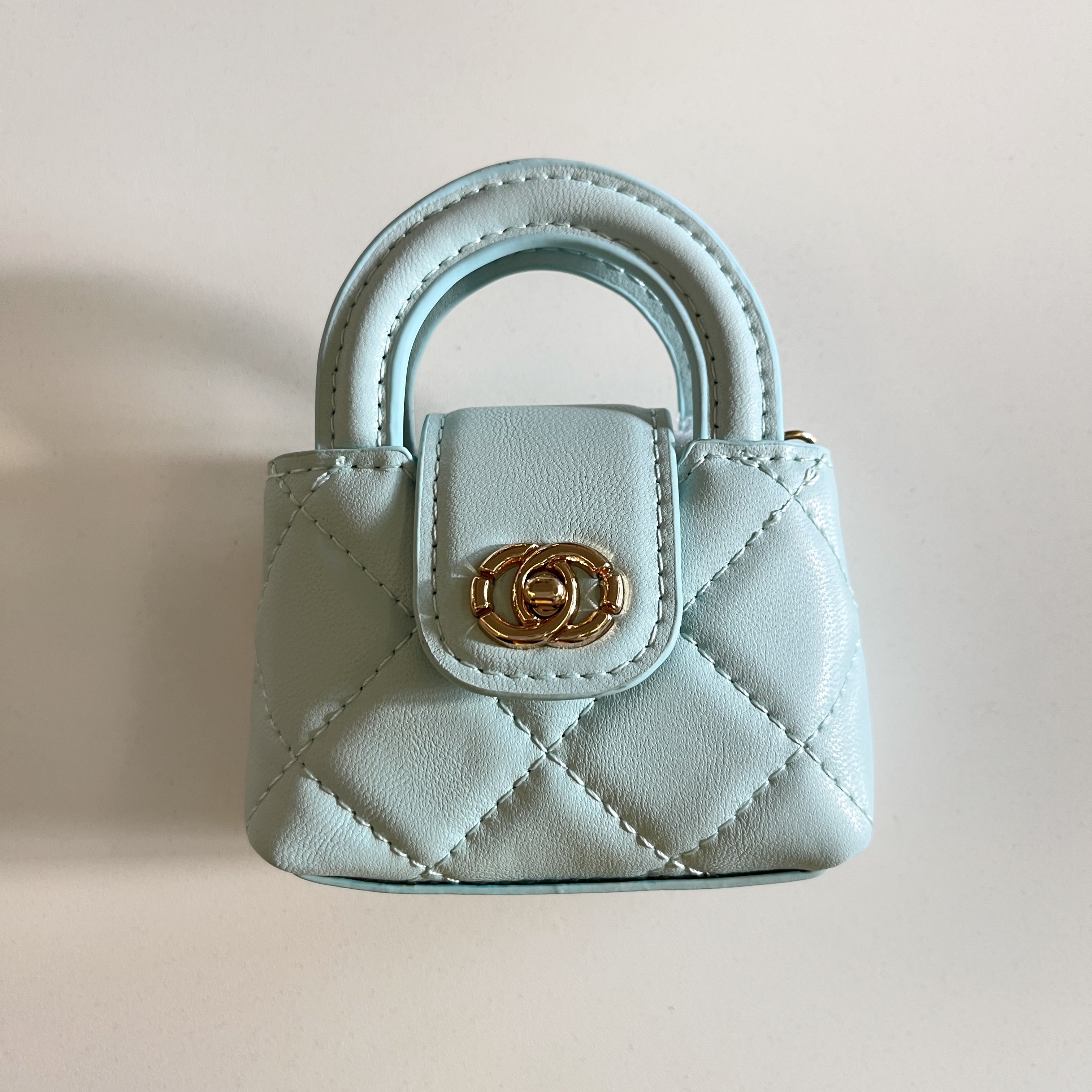 Cute Mini Handbag Style AirPods Case with Chain Strap