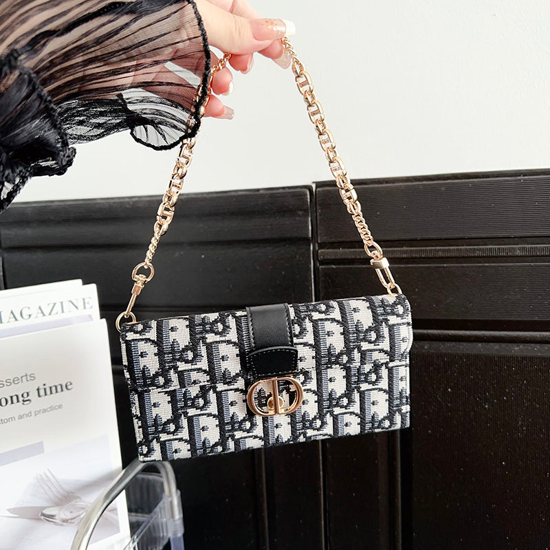 CDバッグ スカーフ チェーン iPhoneケース