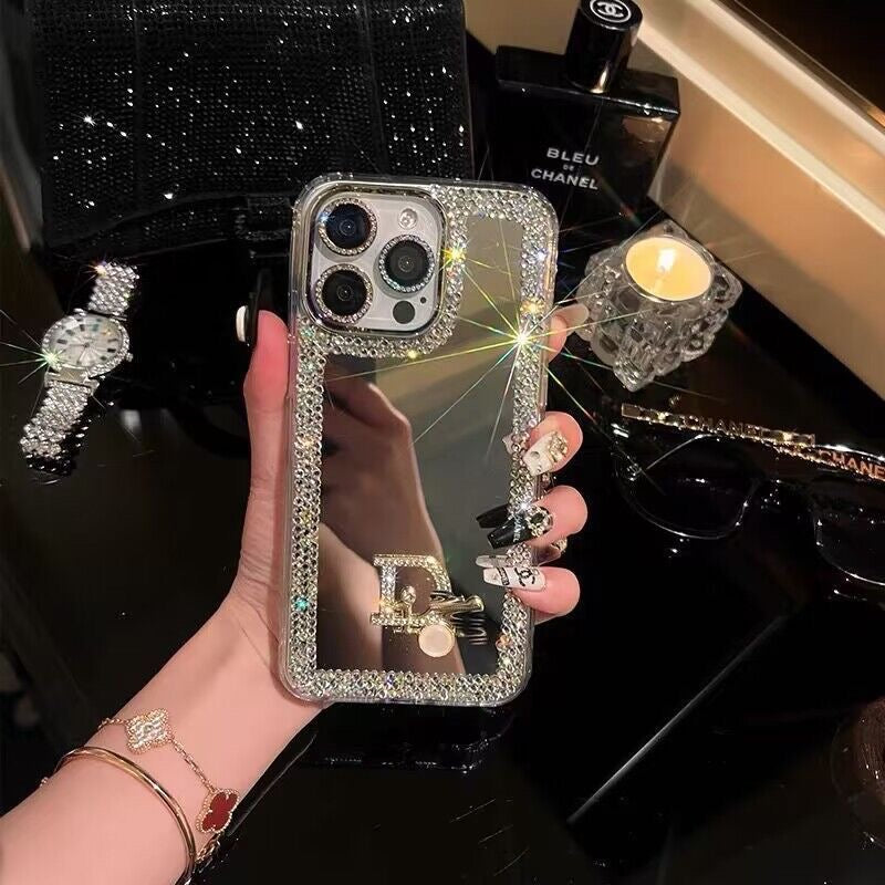 Glamorous Beauty Mirror iPhone Case – Makeup & Style On the Go!