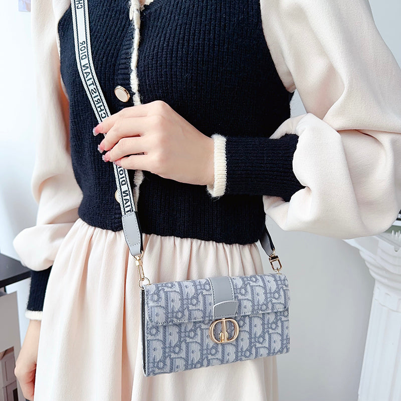 CDバッグ スカーフ チェーン iPhoneケース