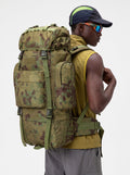 Unisex 75L Large Capacity Hiking Backpack