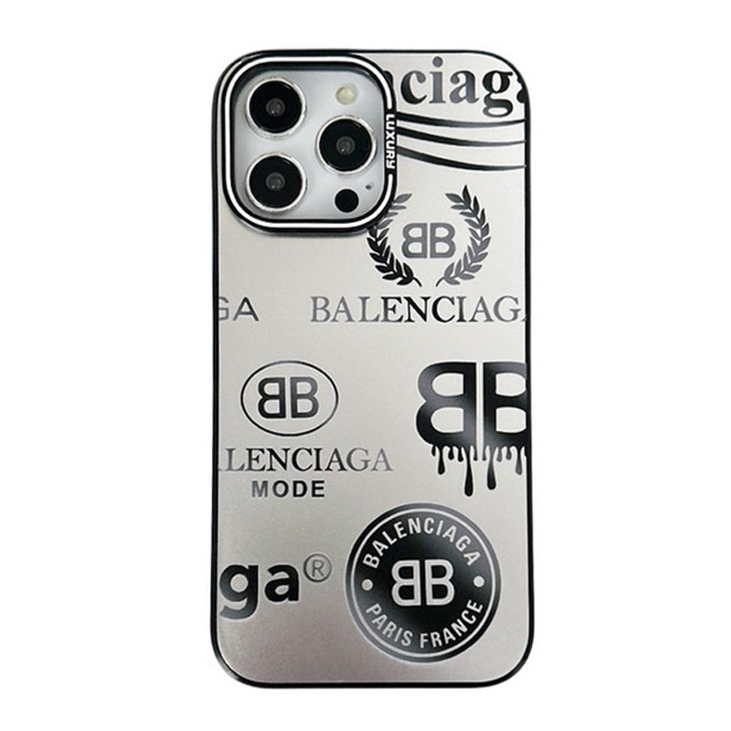 BB Nero & Custodia per iPhone argento
