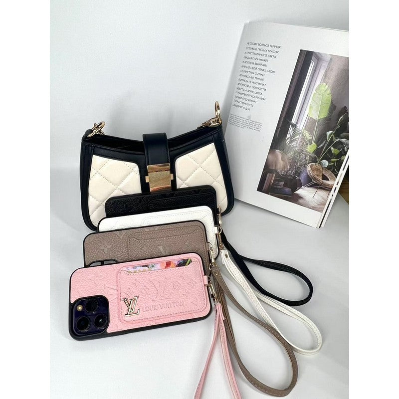 Bolso de tarjeta Lou Four Colors Funda y vinilo para iPhone