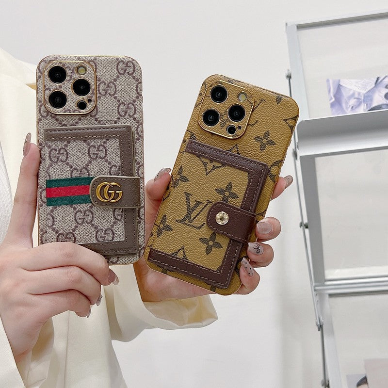 Custodia per iPhone Lou Classic porta carte di colore