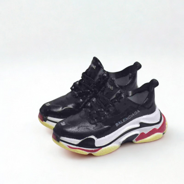 Labubu Designer Triple S Miniature Sneakers - Black Multicolor