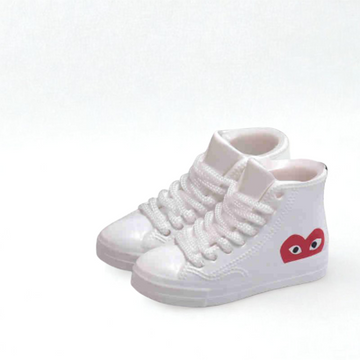 Sneakers Miniature High Top Inspired Labubu Converse CDG
