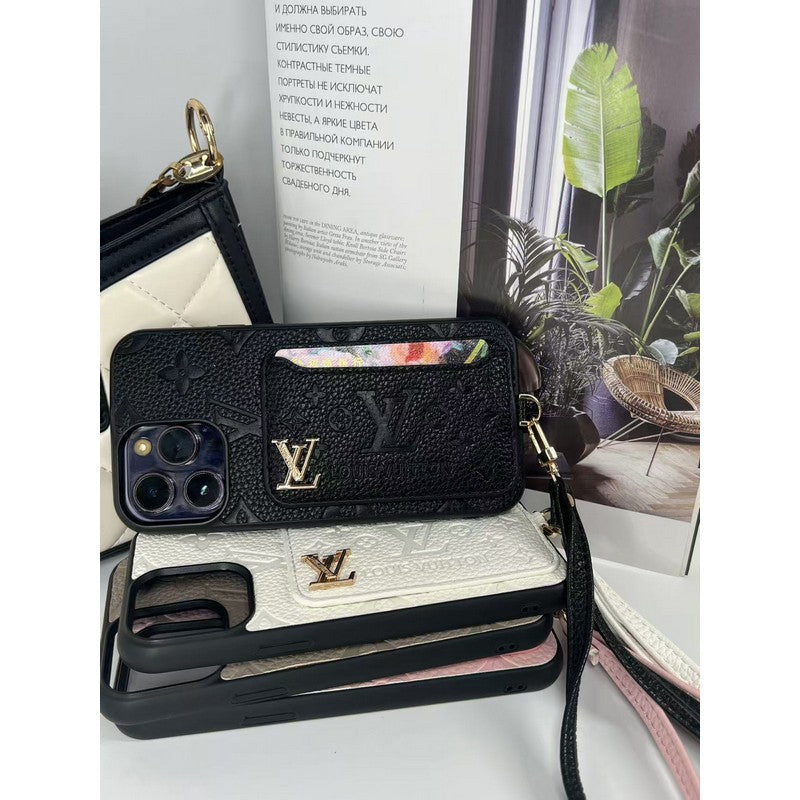 Bolso de tarjeta Lou Four Colors Funda y vinilo para iPhone