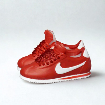 Sneakers Miniature Inspired Labubu Red Cortez - Eagrán Runner Clasaiceach