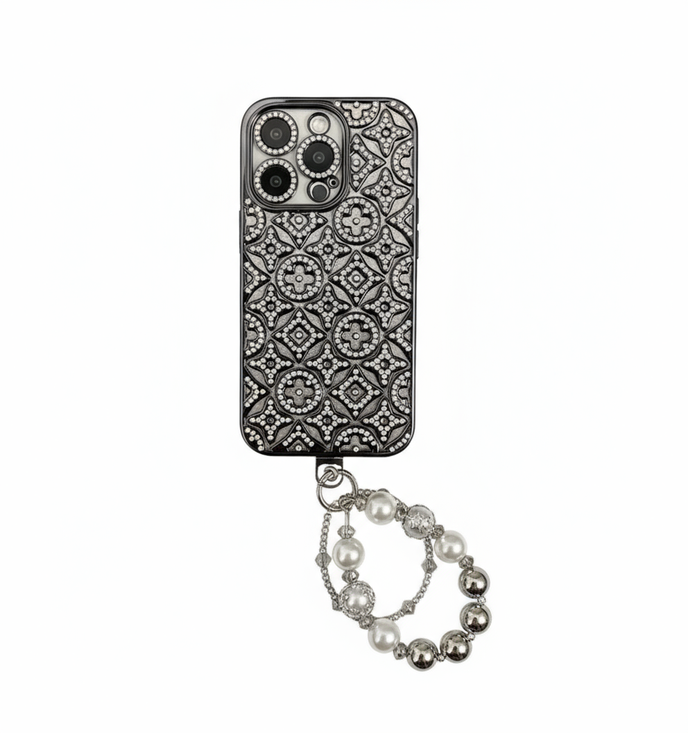 Luxury Diamond Embossed iPhone Case