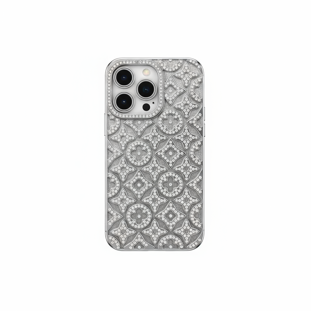 Luxury Diamond Embossed iPhone Case
