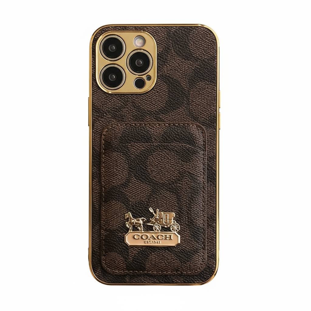Coa Card Bag Leather iPhone Case