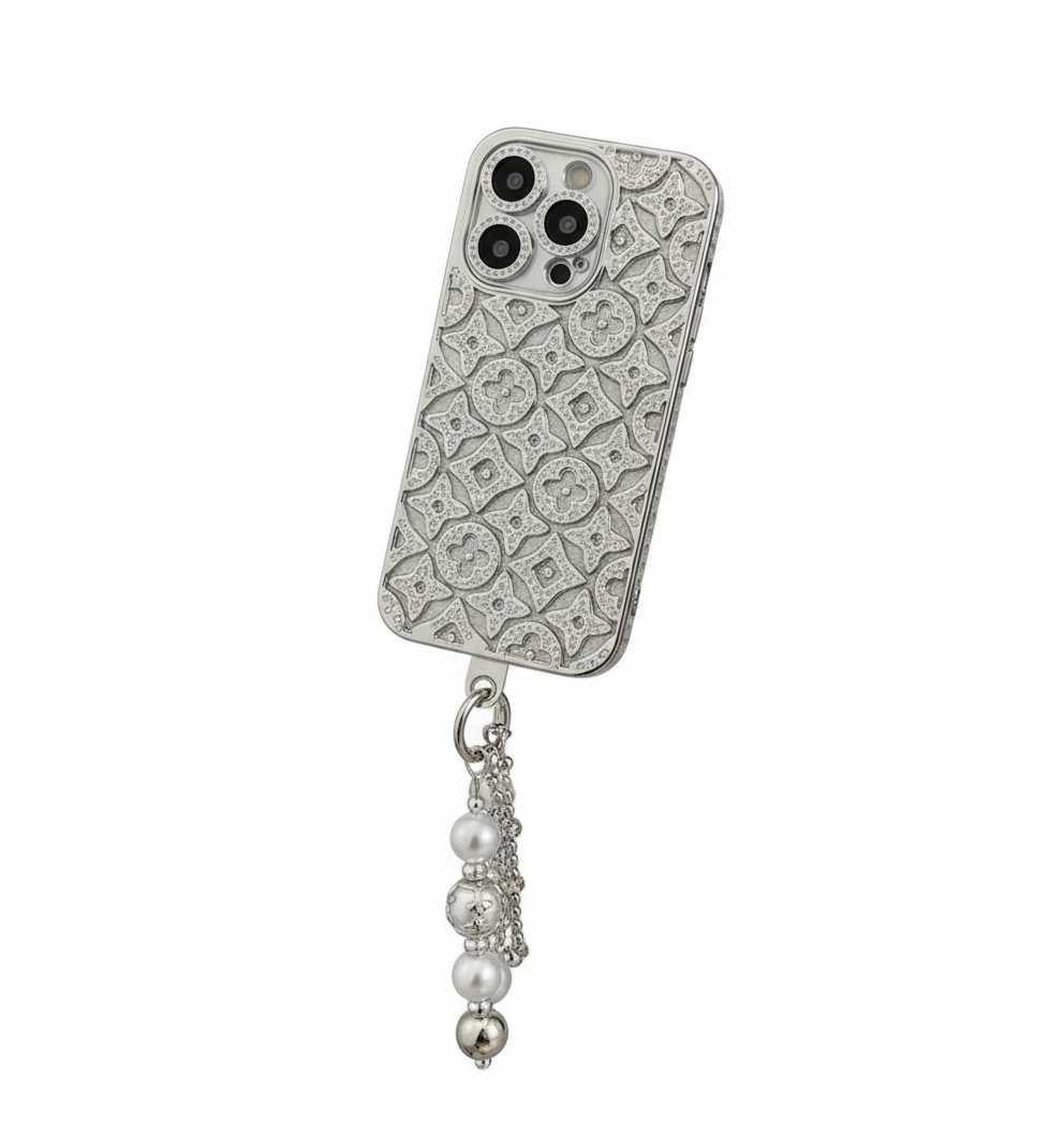 Luxury Diamond Embossed iPhone Case