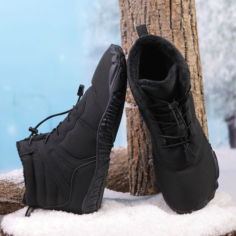 Padded Fleece-Lined Winter Hiking Shoes