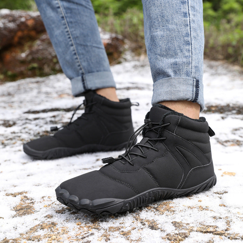 Padded Fleece-Lined Winter Hiking Shoes