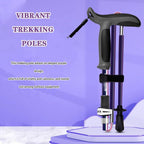 Five-Section Knob-Lock Folding Trekking Pole