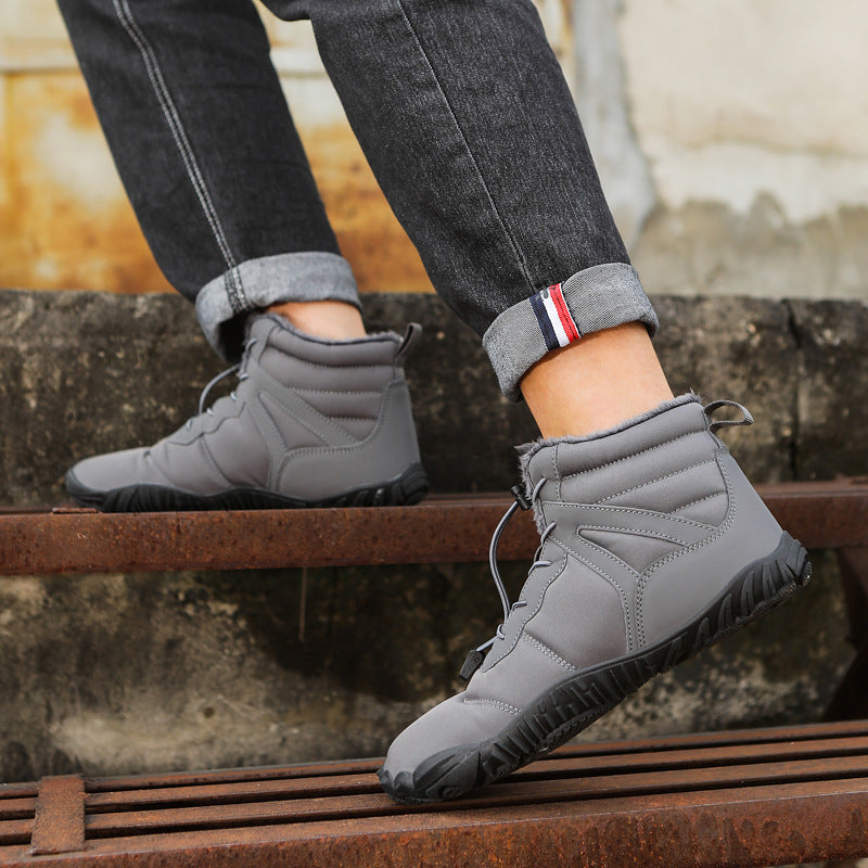 Padded Fleece-Lined Winter Hiking Shoes