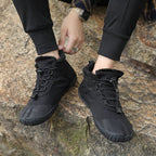 Fleece-Lined Toggle-Lace Winter Hiking Boots