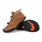 Fleece-Lined Toggle-Lace Winter Hiking Boots
