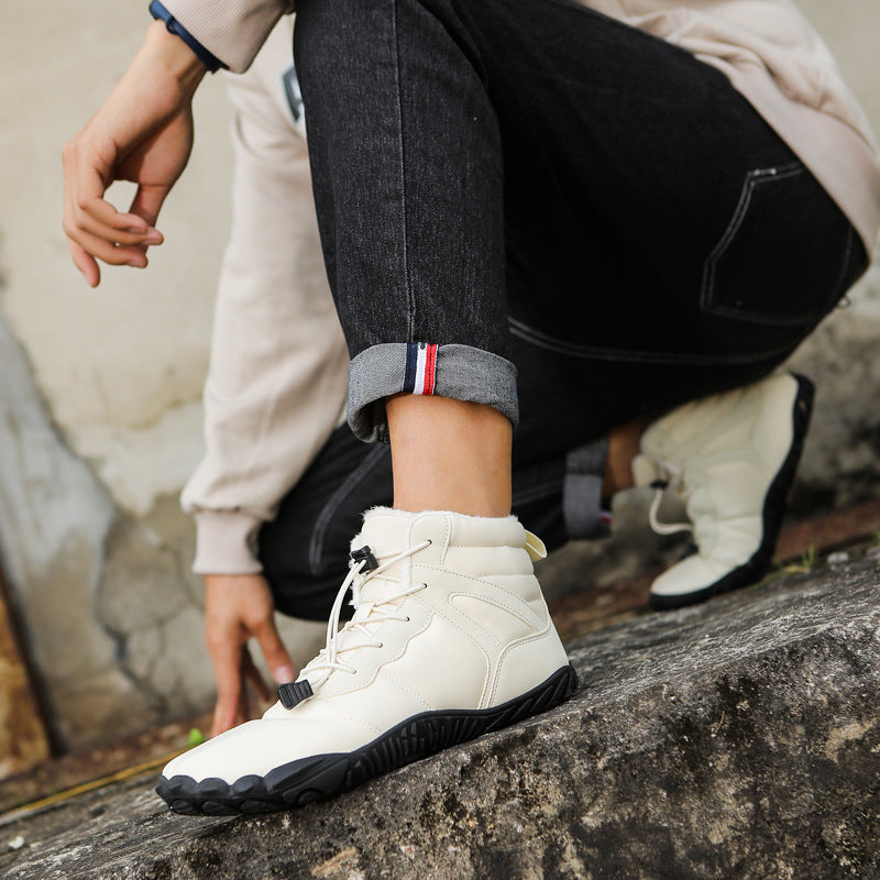 Padded Fleece-Lined Winter Hiking Shoes