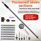 Modular Trekking Pole with Compass