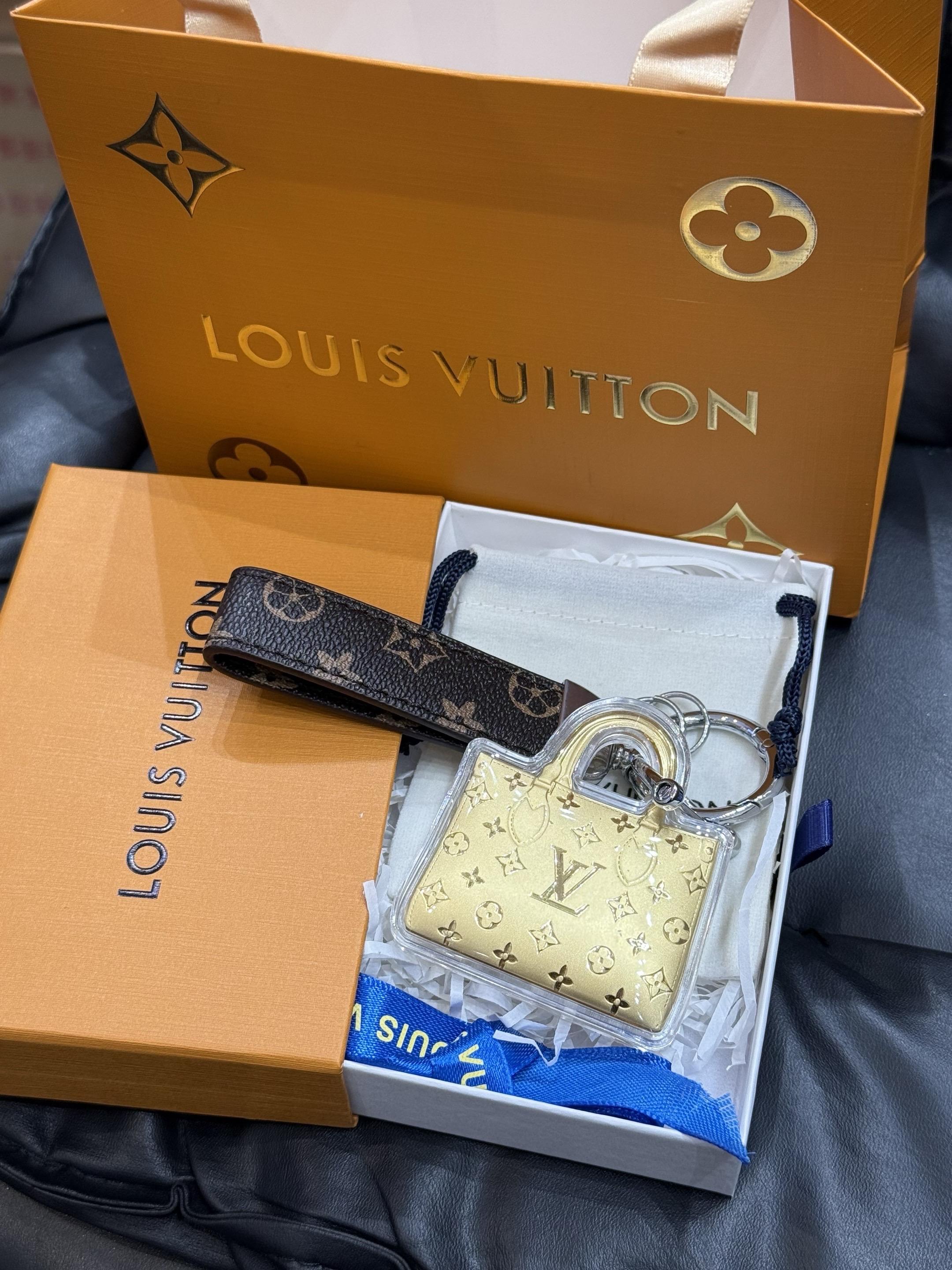 Keychain Gold Mini Bag