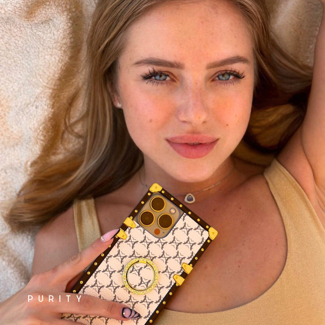 Pouzdro Samsung s prstenem "Angel"