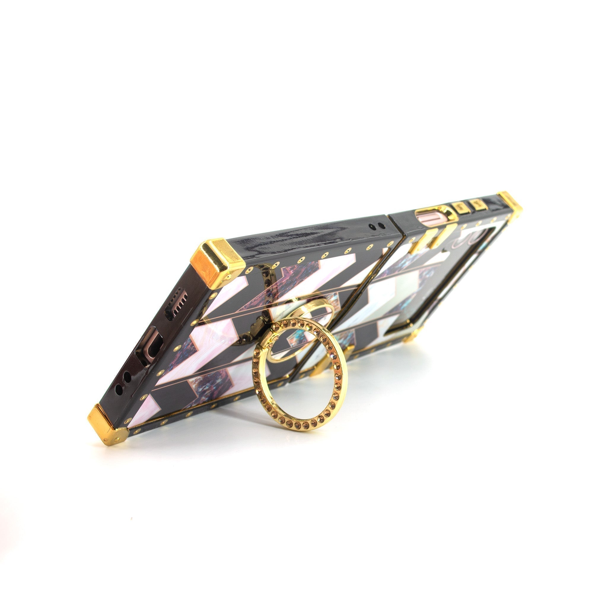 Samsung Galaxy Z Flip6/5/4/3 5G vierkant hoesje "Chlorietring"