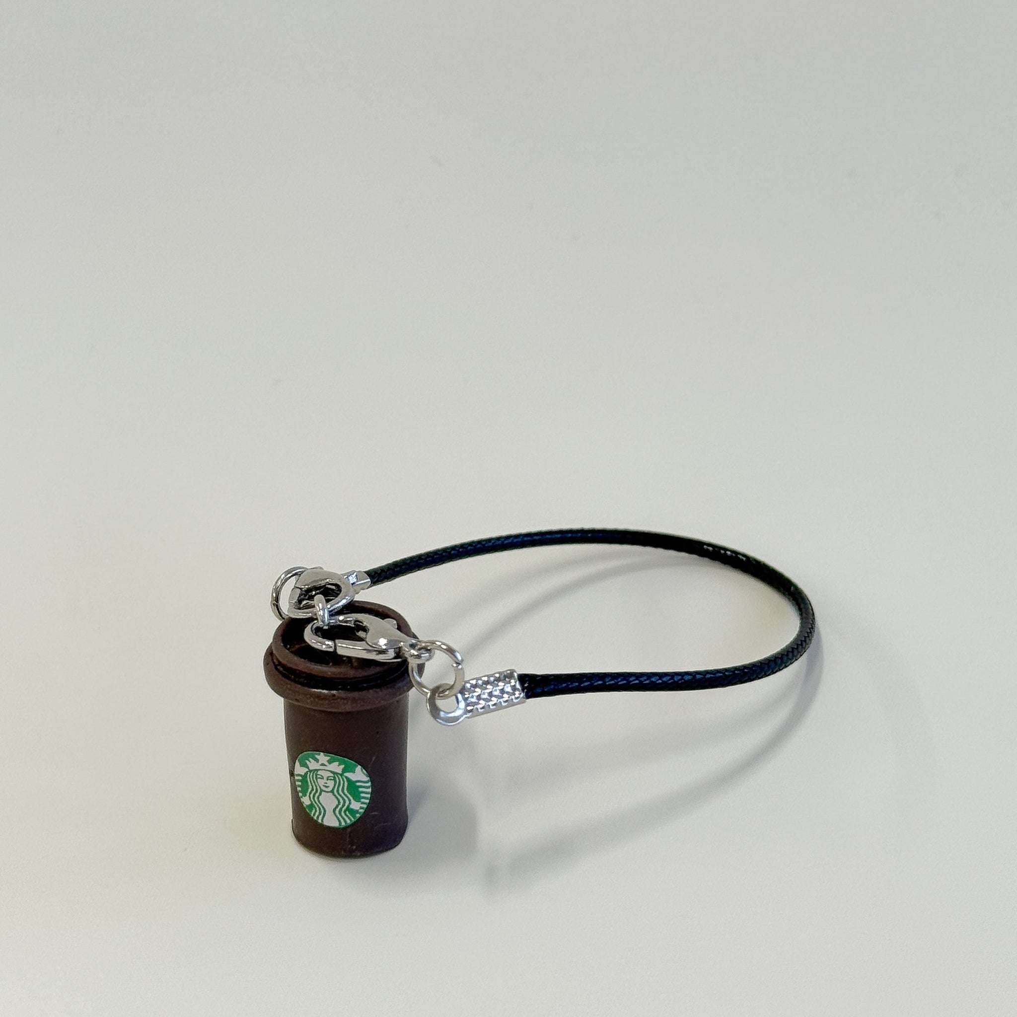 Labubu Star. Coffee Cup Charm - Rich Espresso
