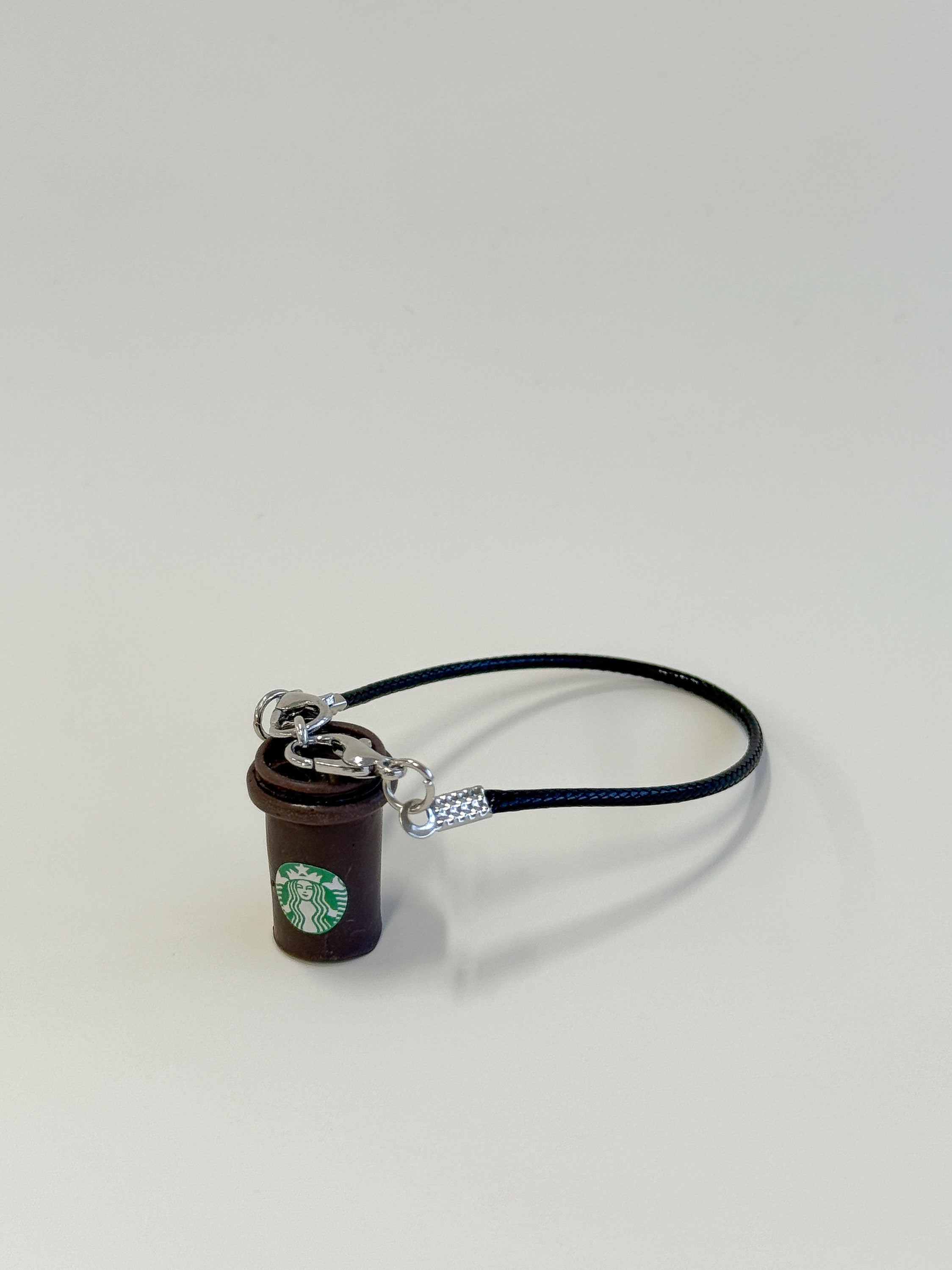 Labubu Star. Coffee Cup Charm - Rich Espresso